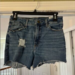 Old Navy Distressed Blue Jean Shorts